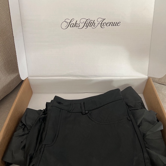 Faux Leather 5 Pocket Pant - Picture 3 of 3